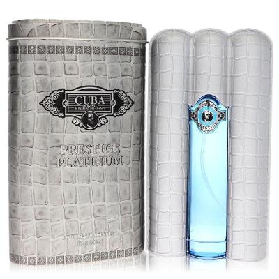 Perfume Masculina Cuba Prestige Platinum Fragluxe 90 Ml Eau De Toilette
