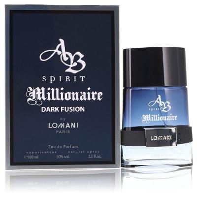 Perfume Masculina Spirit Millionaire Dark Fusion Lomani 100 Ml Eau De Parfum