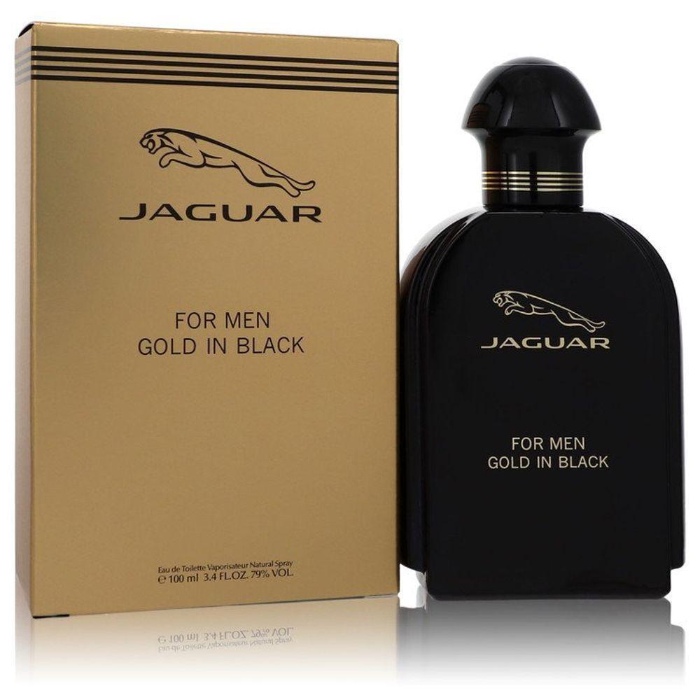 Perfume Masculina Gold In Black Jaguar 100 Ml Eau De Toilette - 2