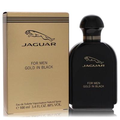 Perfume Masculina Gold In Black Jaguar 100 Ml Eau De Toilette