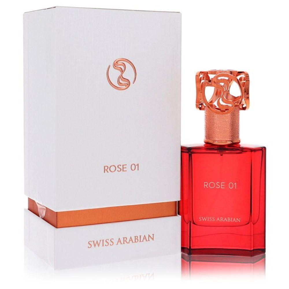 Perfume Masculino Swiss Arabian Rose 01 Swiss Arabian 50 Ml Eau De Parfum - 1