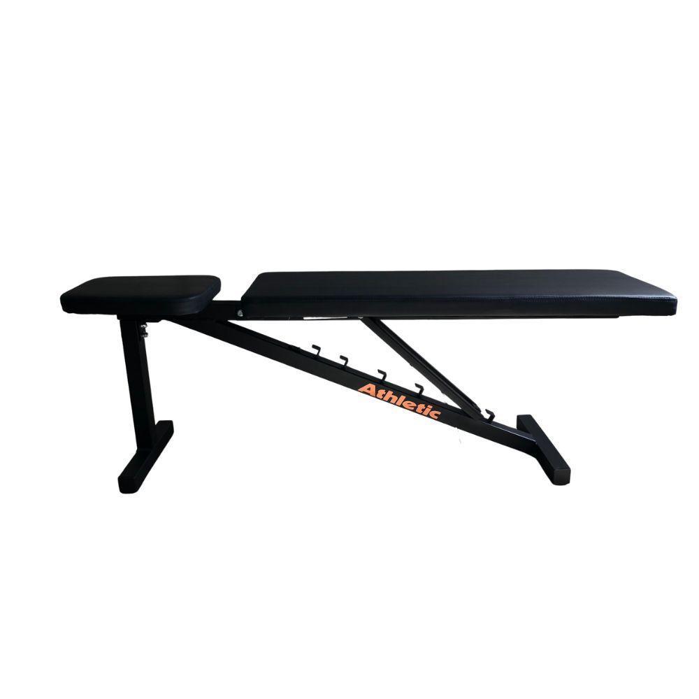 Banco Regulável Athletic Advanced 7 Níveis Reto, Inclinado, Declinado Suporta 110kg Musculação Completa Em Casa - 5