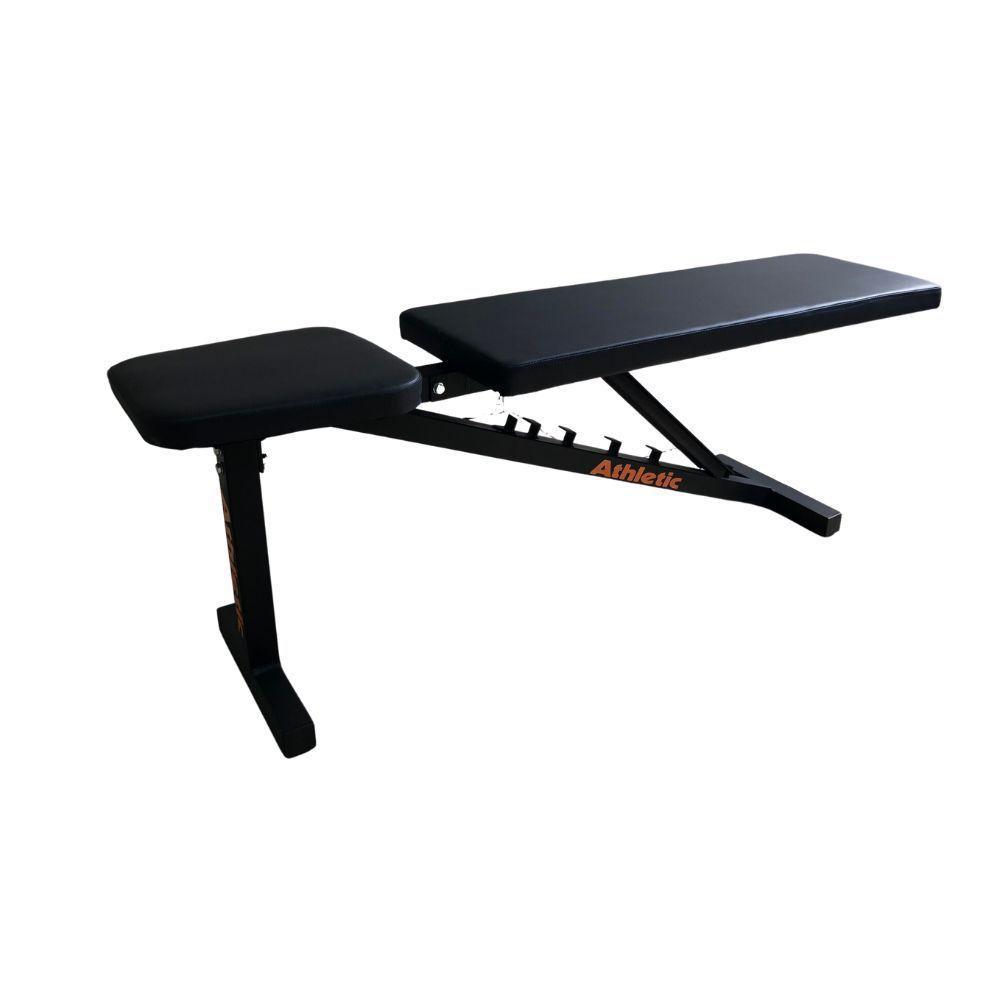 Banco Regulável Athletic Advanced 7 Níveis Reto, Inclinado, Declinado Suporta 110kg Musculação Completa Em Casa - 8
