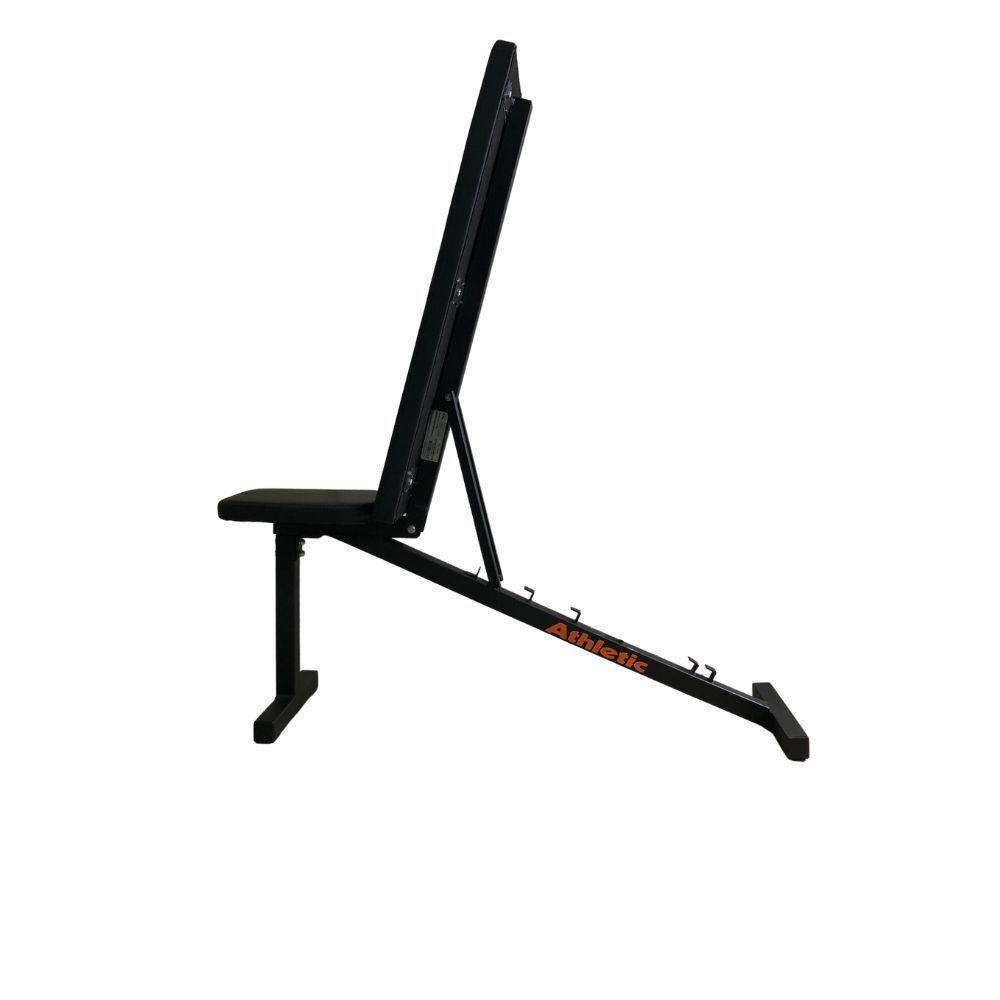 Banco Regulável Athletic Advanced 7 Níveis Reto, Inclinado, Declinado Suporta 110kg Musculação Completa Em Casa - 10