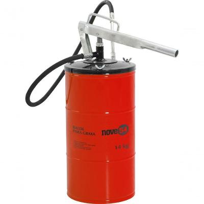 Bomba Graxa Balde 14kg Mangueira 1,3m - Nove54