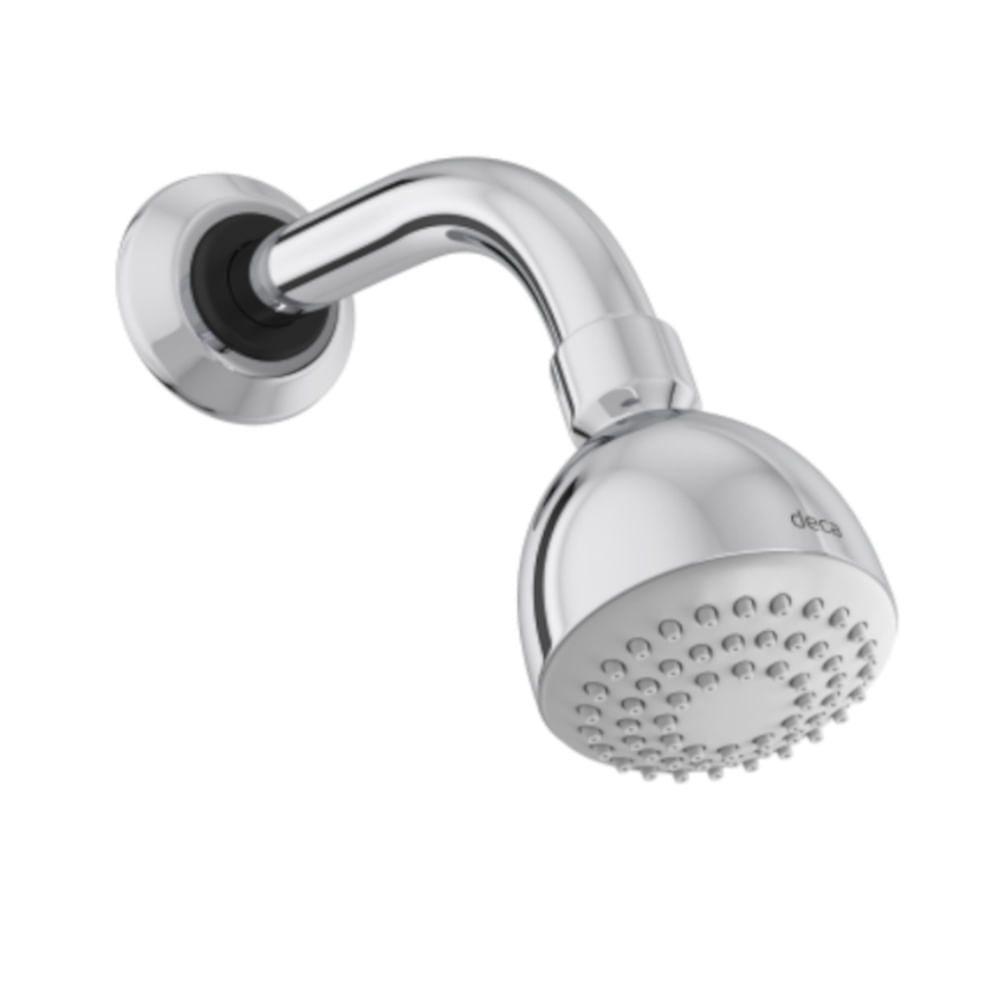 Chuveiro Max Cromado Com Tubo De Parede - 1977.c.ct - Deca Chuveiro Com Tubo De Parede Max Cromado - 1977.c.ct - Deca - 1