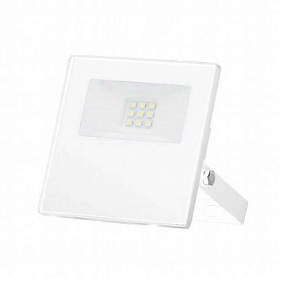 Refletor Tr Led Slim Branco 10 Watts 6500k - 15030063-01 - Taschibra - 1