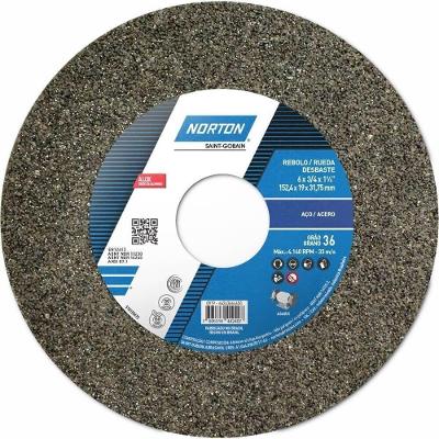 Rebolo Para Desbaste De Metal Art A36 Qvs 152,4x19,0x31,75mm - 66243464650 - Norton