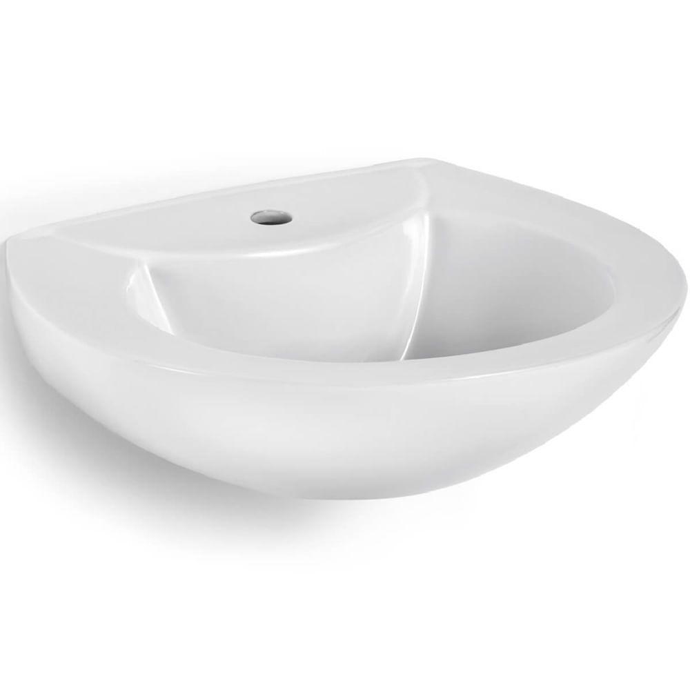 Lavatório Para Coluna Luna 55x48cm Branco - Il900 - Icasa - 1