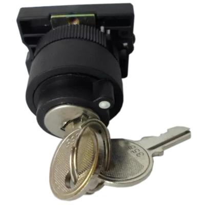 Botão Comutador Com Chave Preto 0-1 Retorno - Slcg8d2c - Steck Bot.com C-ca Pt 01 Ret Slcg8d2c Steck