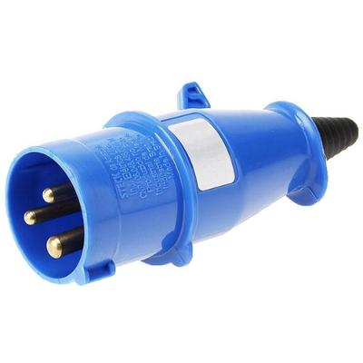 Plugue 2p+t 32a 200-250v 6h Azul - S-3276 - Steck Plug 2p+t32a 200-250v 6haz S-3276 Steck