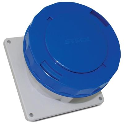 Tomada De Embutir 3p+t 63a 220-240v - N4549 - Steck Tom Embut.3p+t63a 220-240v A-4549 - N-4549 Steck