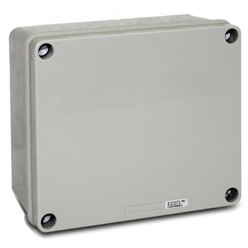 Caixa Light 170x145x90mm Sem Embutes - Sex171 - Steck Cx.ex171 170x145x90 S-embut Sex.171 Steck - 1