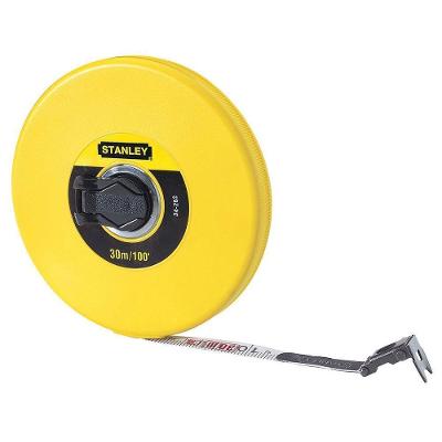 Trena Longa Fita De Fibra De Vidro 30m - 34-262s - Stanley Trena Longa Fita Fib.vid.estojo 30m Fech 34-262s