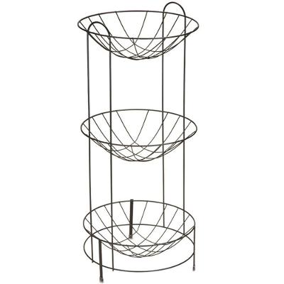 Fruteira Tripla Black - 2522 - Arthi