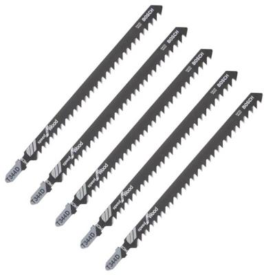 Jogo De Serras Tico Tico T 344 D Para Madeira 5 Peças - 2608667303 - Bosch