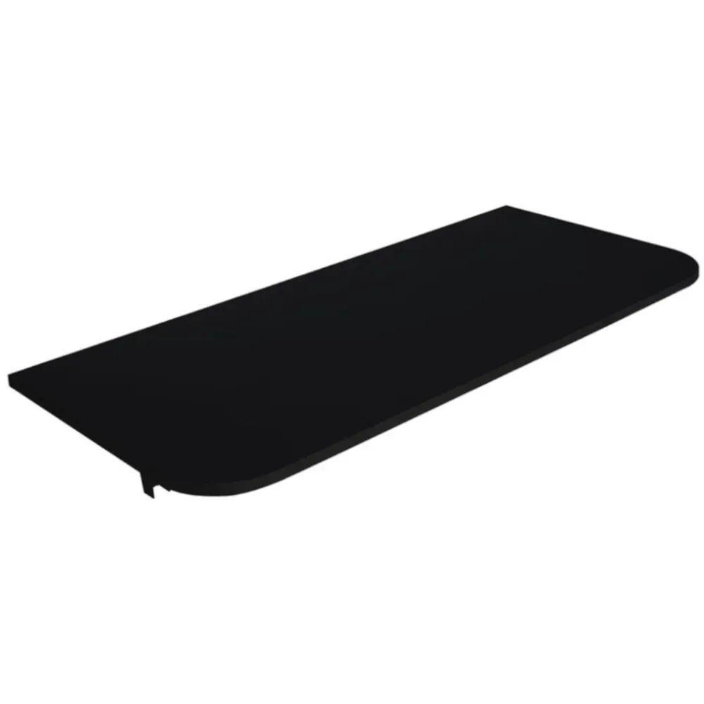 Mesa Em Mdp Preta 15mm Com Suporte Dobrável - Mds9040pr - Multivisâo - 2