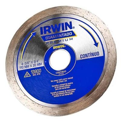 Disco Diamantado Liso 110mm X 20mm - Iw2144 - Irwin