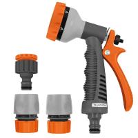 Conjunto Para Irrigação Com Engates Rápidos E Hidropistola Com 4 Peças - 78583610 - Tramontina - 1