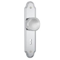 Fechadura 813-02 Interna Com Acabamento Cromado E Espelho De Aço Inox - 81321 - Stam - 1