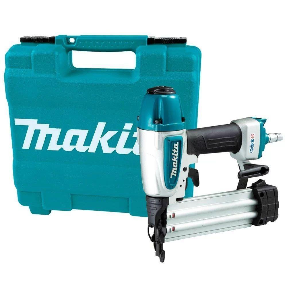 Pinador Pneumático De 15-50mm Para Até 100 Pinos Com Maleta - Af506 - Makita Pinador Pneumatico 15-50mm Af506 Makita - 1
