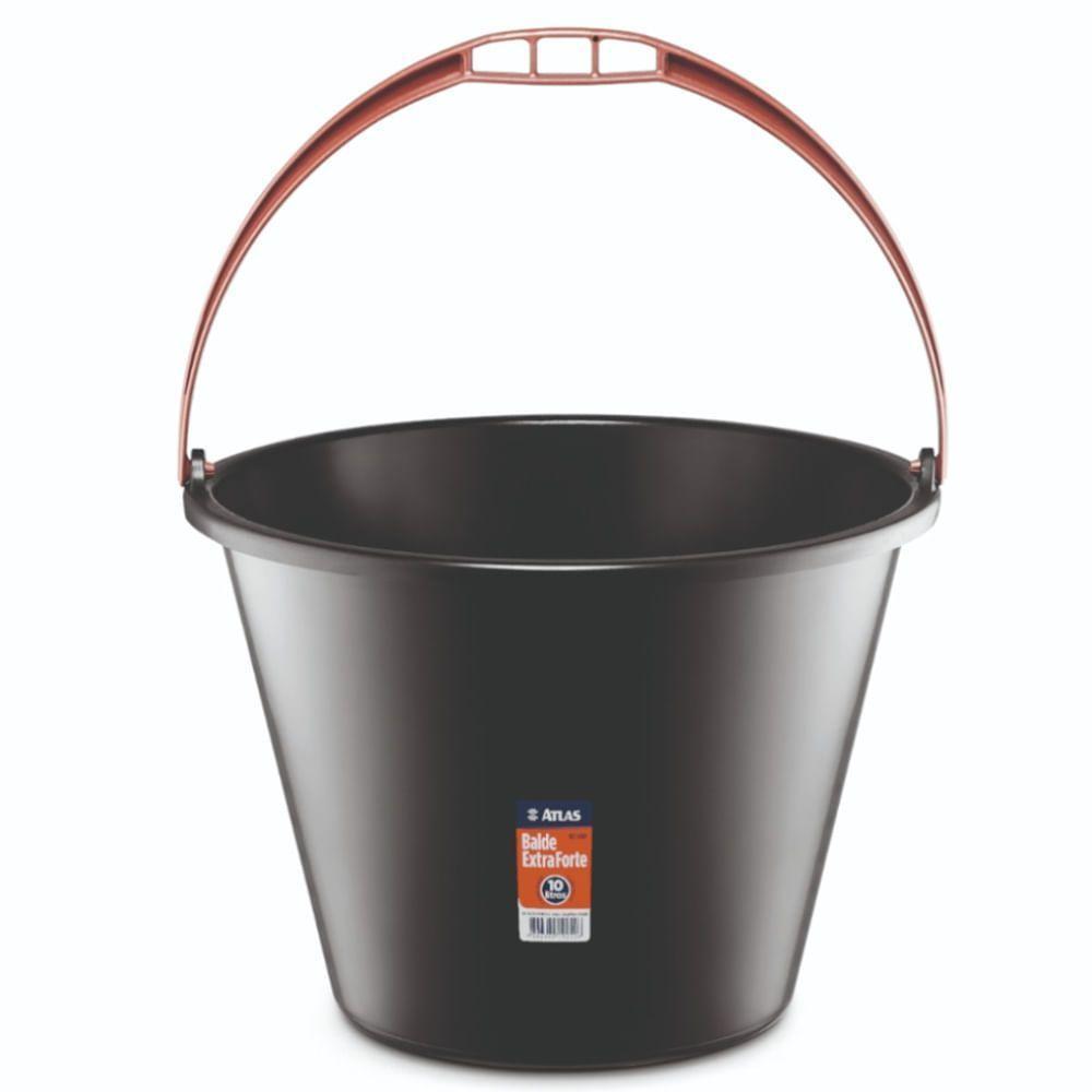 Balde Extra Forte Multiuso Plástico - 608p - Pincéis Atlas - 1