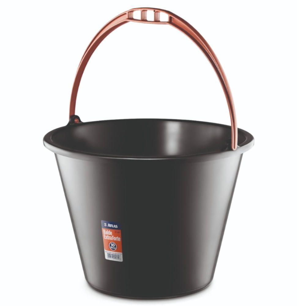 Balde Extra Forte Multiuso Plástico - 608p - Pincéis Atlas - 2