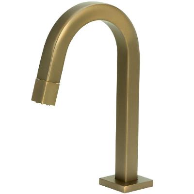Torneira De Mesa Baixa Quadrada Golden 22mm 1-4 De Volta Para Lavatório 1259 - 773138 - Stoc