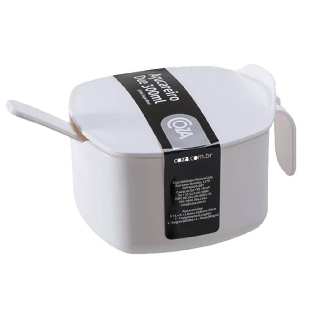 Açucareiro Due Casual 300ml Branco - 10580-0007 - Coza - 1