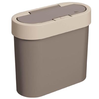 Lixeira Flat 2,8 Litros Warm Gray - 17003-0334 - Coza