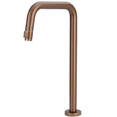 Torneira De Mesa Alta Redonda Modelo U Rose 23mm 1-4 De Volta Para Lavatório 1253 - 773137 - Stoc