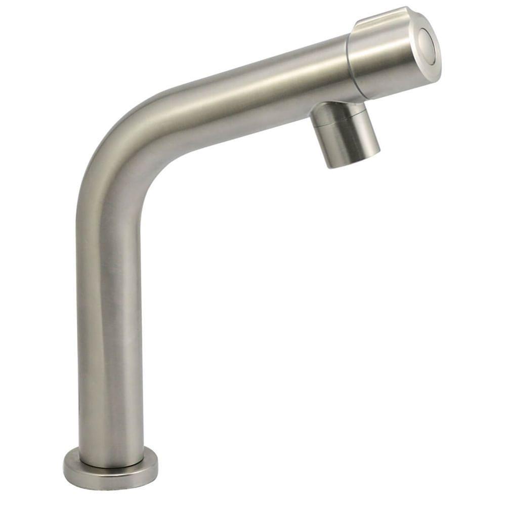 Torneira De Mesa Prática Steel Inox 1-4 De Volta Para Lavatório 9503 - 771097 - Stoc - 1