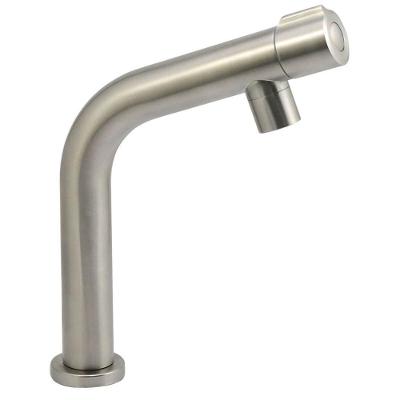 Torneira De Mesa Prática Steel Inox 1-4 De Volta Para Lavatório 9503 - 771097 - Stoc