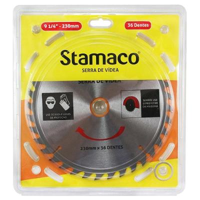 Disco De Serra Videa 230mm 9.1-4"" 36 Dentes - 2253 - Stamaco Serra Videa 230x36 Dentes 9.1-4" Stamaco 225.3