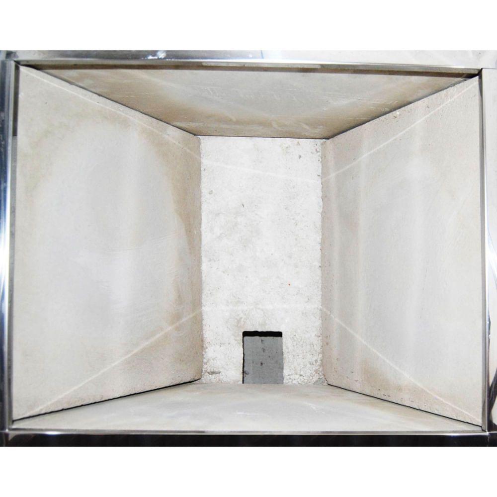 Churrasqueira De Concreto Pré-moldada Com 65cm Tijolinho Cerâmica - 1000057 - Atacadao Lazer - 3