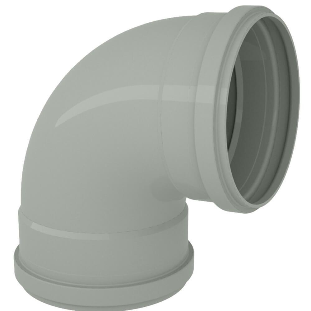 Curva 87° Série R 30"" Dn 100 Com Bolsa - 26751101 - Tigre Curva 87° Série R 30" Dn 100 - 26751101 - Tigre - 1