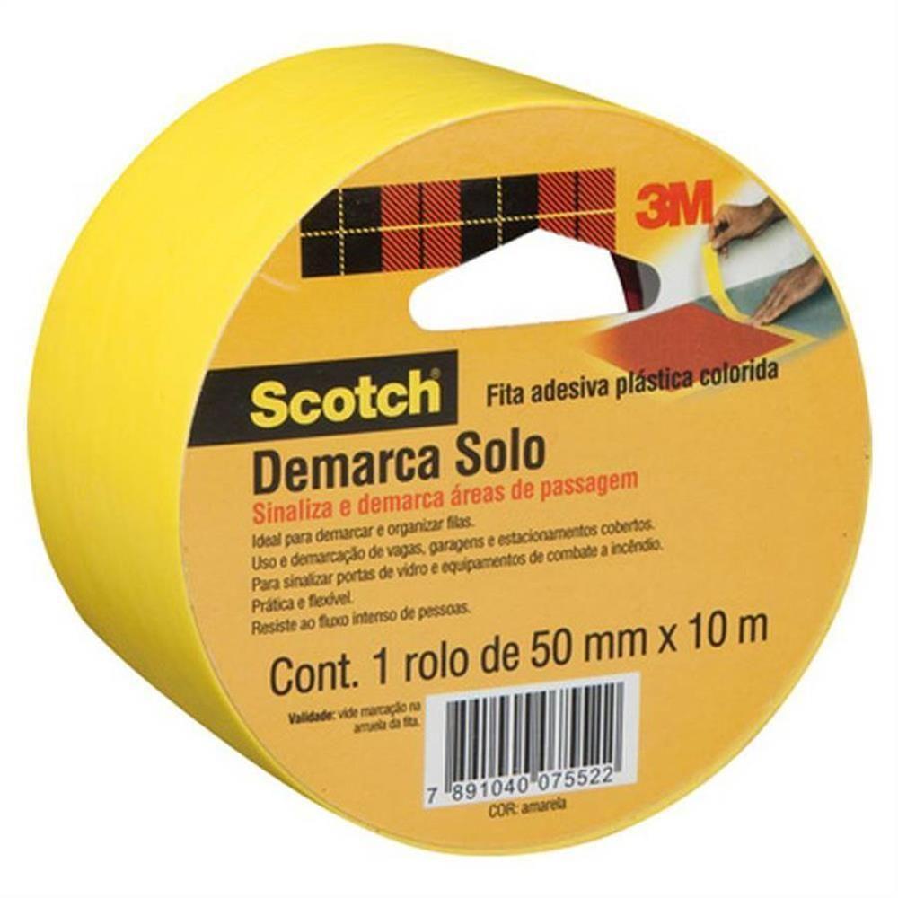 Fita Demarca Solo Amarela 50mm X 10m - H0002204149 - 3m Fita Demarca Solo Amarela 50mmx10m 3m H0002204149 - 1