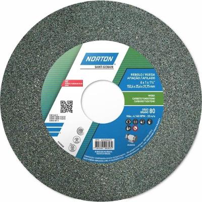 Rebolo Metal Duro 39c 80 Kvk 152,4x19,0x31,75mm - 66243464672 - Norton