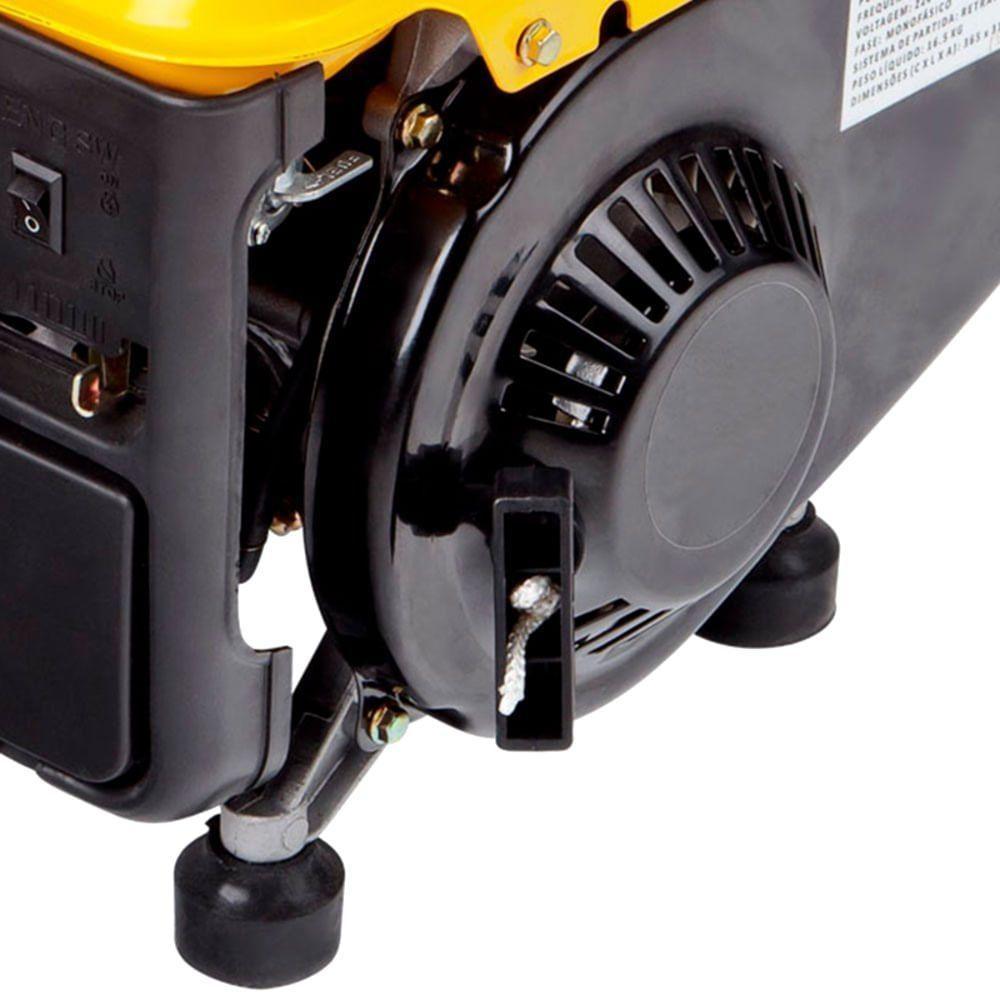 Gerador De Energia Portátil A Gasolina Gm-900 1.100kva 2t 220 Volts Partida Manual - 40144416 - Csm - 4