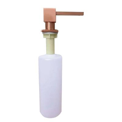 Dispenser Dosador Embutir Inox 304 Rosê 500ml - Dis-005-500 - Stillus Home