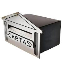 Caixa De Correio Em Acm 4n Aço Espelhado - 503-4 - Numeral - 1