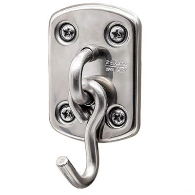 Gancho Armador De Rede Linha 250 Inox Polido - 95521 - Silvana
