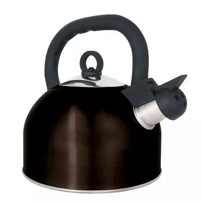 Chaleira Inox Mattina 2.5 Litros Preto - 7705 - Mor Chaleira Inox Mattina 2,5 L Preta Mor 7705 .