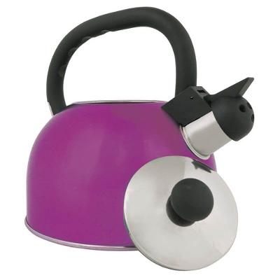 Chaleira Mattina Em Aço Inox De 2,5 Litros Com Cores Sortidas - 7704 - Mor Chaleira Inox Mattina 2,5 L Mista Mor 7704