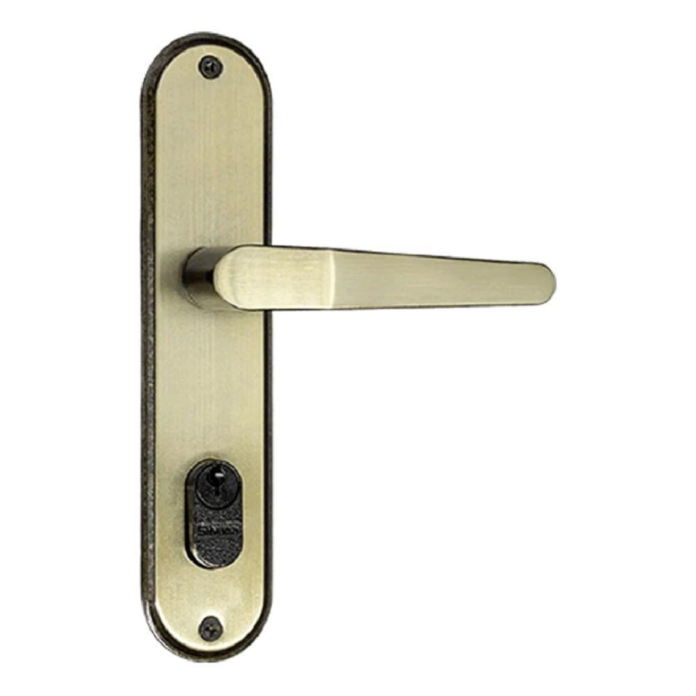 Conjunto De Fechadura Externa 1200 Alavanca Oxidado - 96445 - Silvana - 1