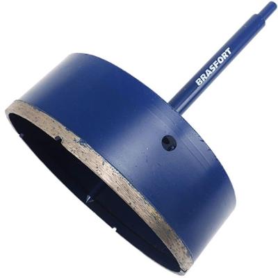 Serra Copo Diamantada Com Haste 120mm - 7954 - Brasfort