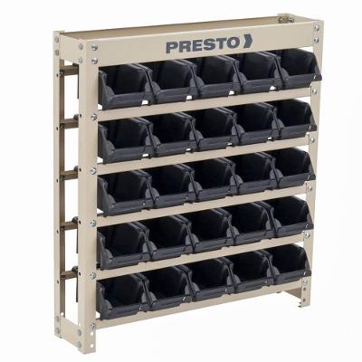 Kit Estante Gaveteiro Organizador 25-3 Preta - 93003 - Presto