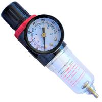 Filtro E Regulador De Ar Com Manômetro - Fra250 - Intech Machine - 1