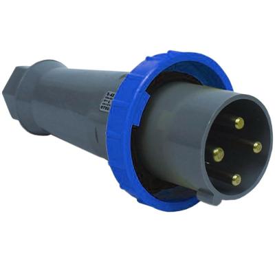 Plugue 3p+t 63a 200-250v 9h Azul - S-4579 - Steck Plug 3p+t63a 200-250v 9haz S-4579 Steck