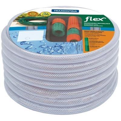 Mangueira Jardim 1-2"" Com Engate 20 Metros - 79182-206 - Tramontina Mangueira Jard. Flex Esp C-eng. 20m Tramontina